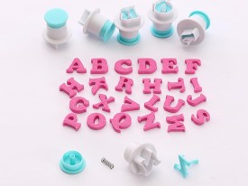 Pack 26 sacabocados letras en blister